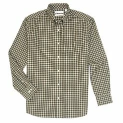 Cheapest 🌟 Gold Label Roundtree & Yorke Long-Sleeve Checked Sport 👚 Shirt Wine 🌟