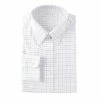 Best reviews of 🔥 Gold Label Roundtree & Yorke Non-Iron Fitted Button-Down Collar Checked 👗 Dress 👕 Shirt White 👏